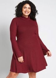 ModCloth Idyllic Arrangement Sweater Dress Plus Size 2X NWT