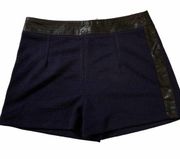 Very J Black Waffle Shorts