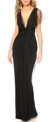 Katie May Olivia Gown Black Size Small