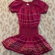 Piper Townsend Pink Off The Shoulder Mini Dress