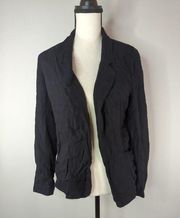 Aritzia Talula Women's Open Front Black Cardigan Sz.6