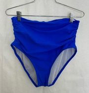 5/$25 Profile high waited bikini bottoms blue 12