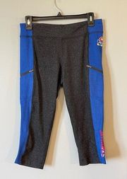 Colosseum KU Jayhawks Capri leggings size medium