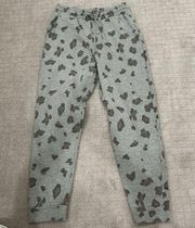 O'Neill Women's Grey leopard sweatpants