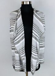 New York & Co Sleeveless Open Front Cardigan M