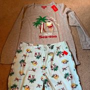 Tis the season Christmas pajama set