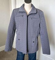 Gallery Quilted Gray Coat