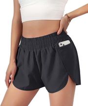 | Quick-Dry Running Shorts Workout Sport Active Shorts