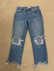 Distressed Jeans