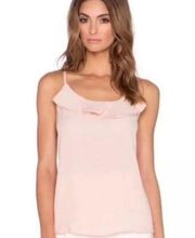 Kate Spade New York Pastel Pink Ruffle Cami. Racer back. Size Medium. EUC!