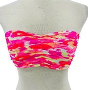 PINK Victoria's Secret Colorful Lace Bandeau Bra Top Large