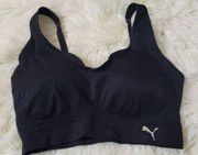 Puma Size XL Black Sports Bra