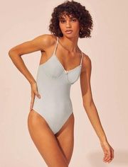 Solid & Striped Taylor One Piece - Sky