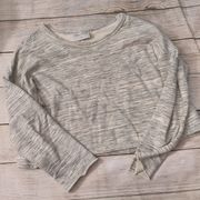 Modern citizen gray cropped sweatshirt size large