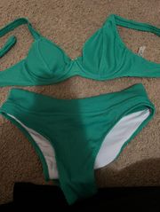 Green Bikini Swimsuit