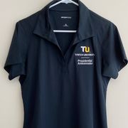 Towson University Presidential Ambassador Ladies Fit Polo, Black, Size Medium