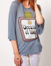 Wildfox Dream on Me Potion 3/4 Sleeve Tee Size XS