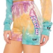 NIP By Samii Ryan x Revolve Don’t Play Me Tie Dye Sweat Shorts Size Large