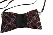 Vera Bradley Frill imperial toile bow tie swak purse cross body bag small