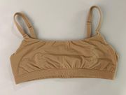 Small Fits Everybody Scoop Bralette Clay Nude