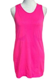 ZYIA hot pink workout top nylon blend activewear details throughout spring - M