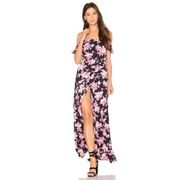 Flynn Skye Bella Maxi Dress in Black Blossom