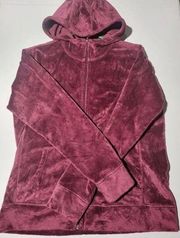 Women's Patagonia Plush Synchilla Hoody Purple Size XL