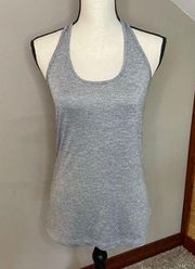 Activewear Sz S Fabulous Gray Athletic Racerback Tank Top