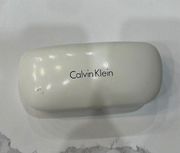 Calvin Klein White Black Sunglasses Case