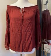 Medium Maroon Blouse