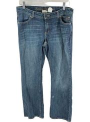 Harley Davidson jeans bootcut 10 tall stretch