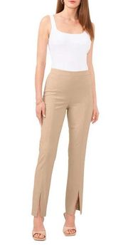 NWT STATE Front Slit Stretch Crepe Pants