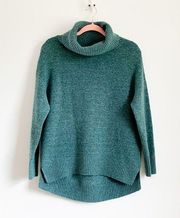 Old Navy Green Cowl Neck Sweater Oversized Small
