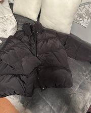 Black Puffer Coat