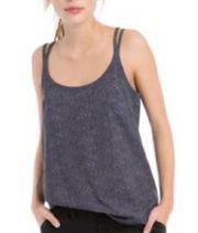 Lolë Calista Gray Design Recycled CrossCross Tank