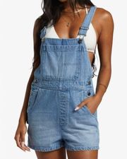 Billabong Sand Canyon - Denim overall Shorts for Women