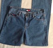 Vintage 90’s Low Rise Tommy Jeans Flare Leg