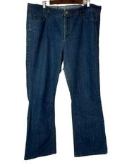 Calvin Klein Plus Shape Flared Leg Jeans 20W