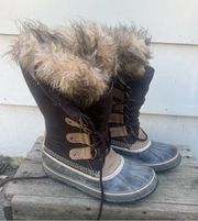 Sorel Joan of Ark Winter Snow Boots Style NL1540-258 Size 8