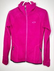 Oakley Polartec Classic Full Zip Fleece Jacket  Purple Size Small