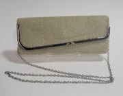 Jessica McClintock Clutch shoulder bag beaded with a shoulder chain