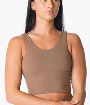 Brown Essence Sports Bra