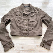 Peruvian Connection Chelsea‎ Jean Jacket | Brown Size 10