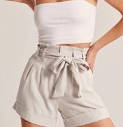 Paper Bag Waist Shorts