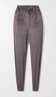 Velour Dark Grey Track Pants size XS