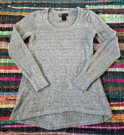 Grey Hi Low Sweater Medium