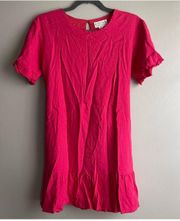 Love Richie Ruffle Mini Dress/tunic