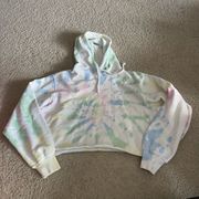 Hollister Crop tie dye  sweatshirt