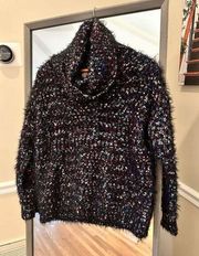 Philosophy Colorful Turtleneck Tweed Sweater Size XS