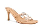 REVOLVE- RAYE Bead Heel - Nude size 10